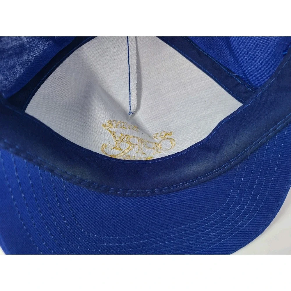 Vintage‎ Grapevine Opry Texas USA Outdoor Cap YoungAn Rope Snapback Hat Men Blue